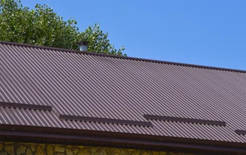 typical East Runton corrugated roof uses